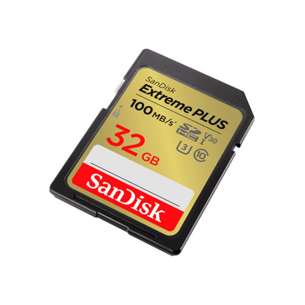 Карта пам'яті SanDisk 32GB SDXC class 10 Extreme PLUS (SDSDXWT-032G-GNCIN)