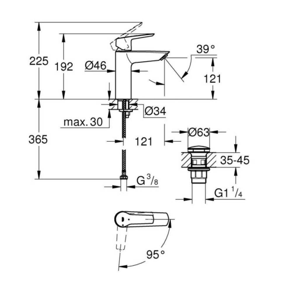 Змішувач Grohe QuickFix 237462432