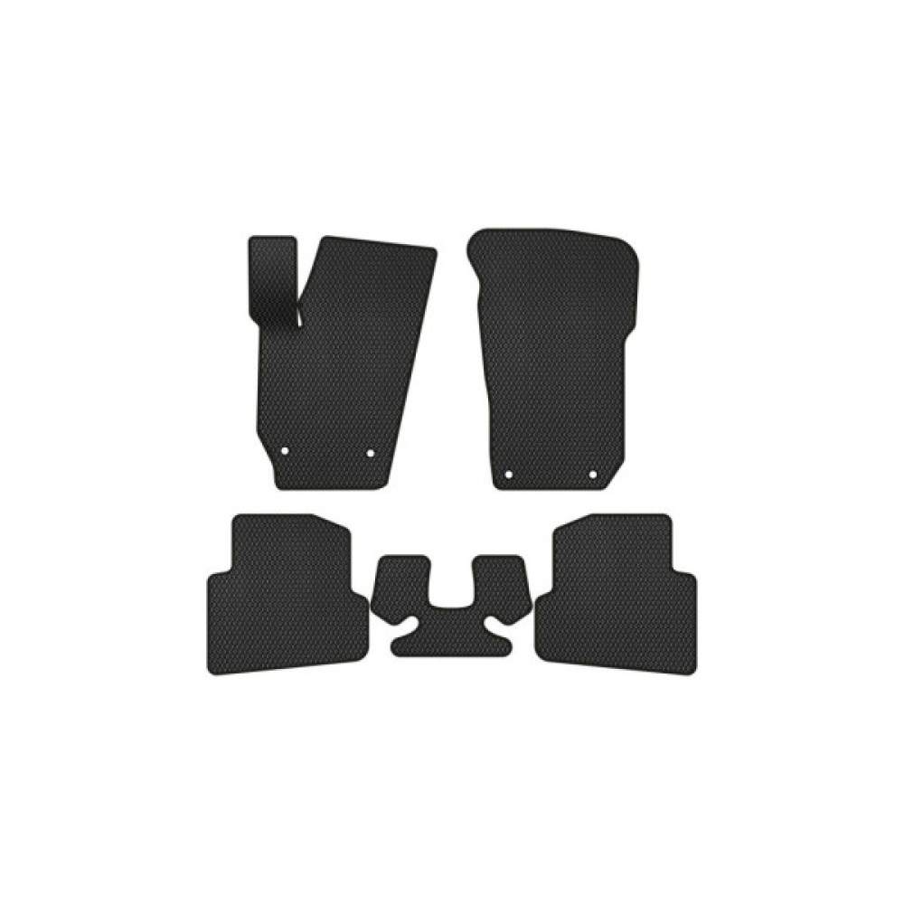 Килимок в салон EVAtech Skoda Fabia (5J) 2007-2014 2 покоління Ht (SK3500C5AV4RBB)
