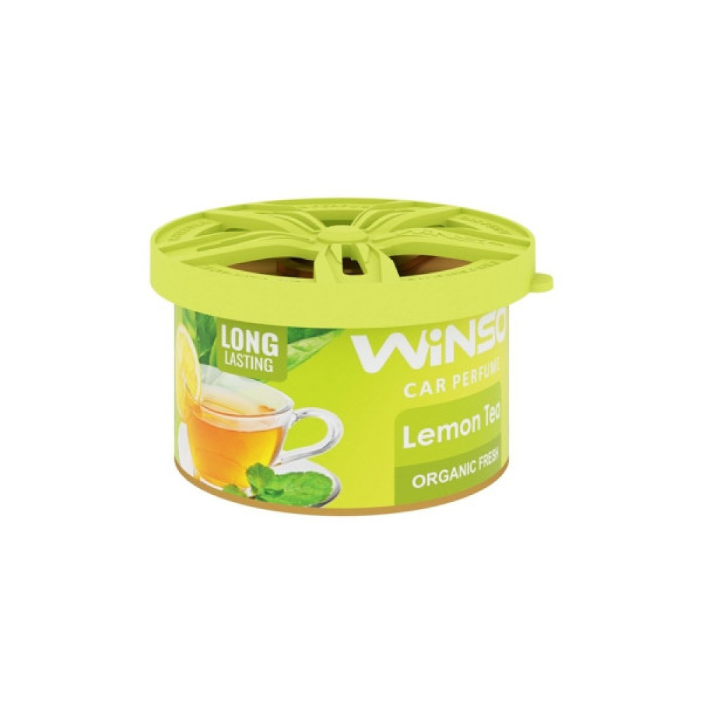 Ароматизатор для автомобіля WINSO Organic Fresh Lemon Tea (533290) Ароматизатор для автомобіля WINSO Organic Fresh Lemon Tea (533290)
