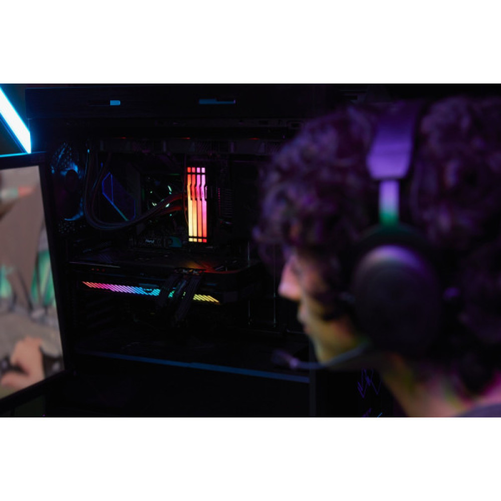 Пам'ять ПК Kingston DDR5 16GB 5600 FURY  Beast RGB