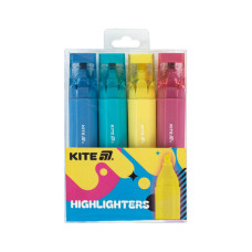 Набір маркерів Kite Highlighter Creative Trendy Colors, набір з 4-х кольорів (K24-1144-4)