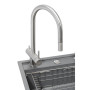 Мийка кухонна GRANADO Royal Estella grafito (+ подрібнювач Algar 1000 + змішувач Ferrol inox + дозатор Redondo inox + (ksg0309)