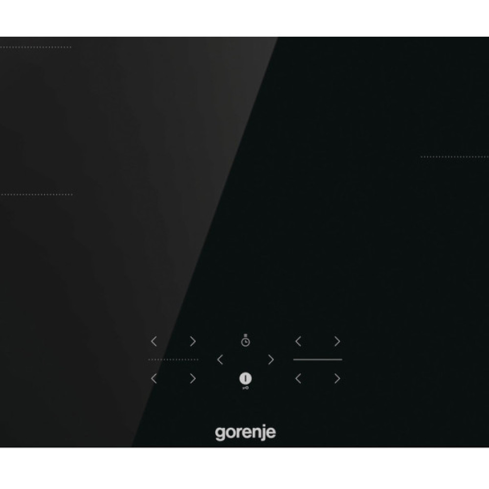 Варильна поверхня Gorenje індукційна, 80см, PowerBoost, TouchControl, поєднання конфорок, чорний