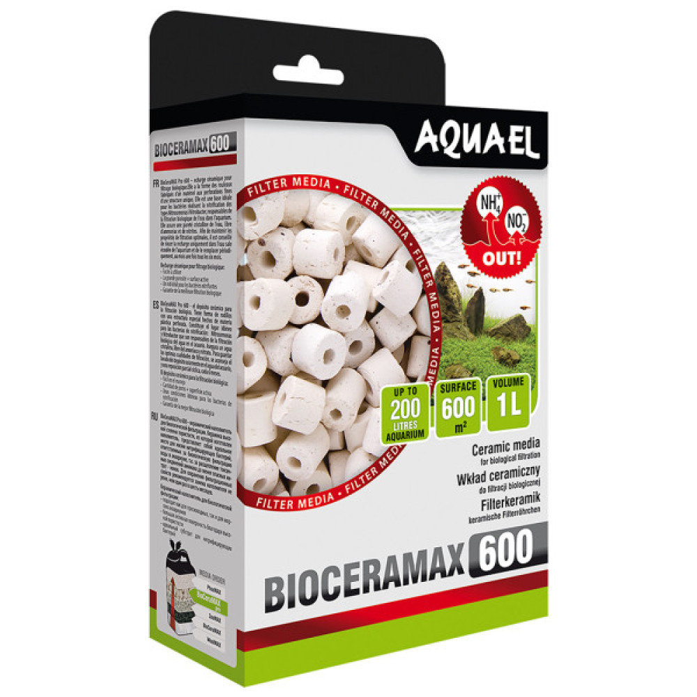 Наповнювач для акваріумного фільтра AquaEl BioCera MAX Pro 600 1 л (5905546053952)