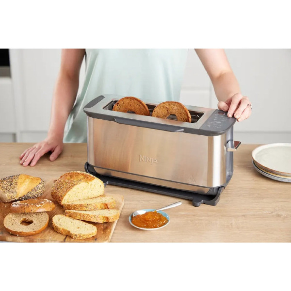 Тостер Ninja Foodi 3-в-1 (Stainless Steel) (ST202EU)