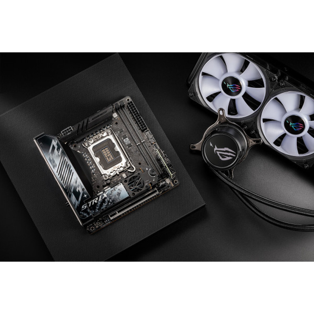 Материнcька плата ASUS ROG STRIX Z890-I GAMING WIFI s1851 Z890 2xDDR5 M.2 DP USB Type-C Wi-Fi BT mITX