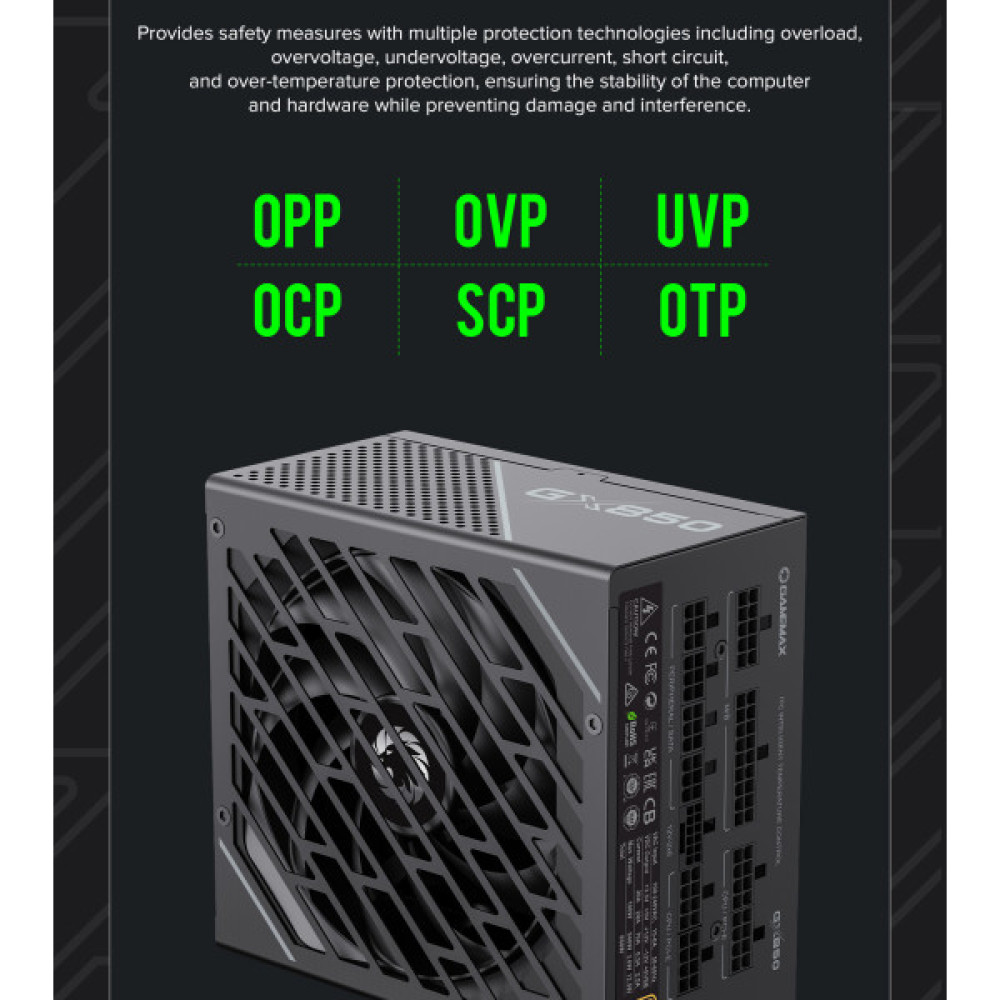 GAMEMAX GX-850 PRO BK(ATX3.1PCIe5.1)