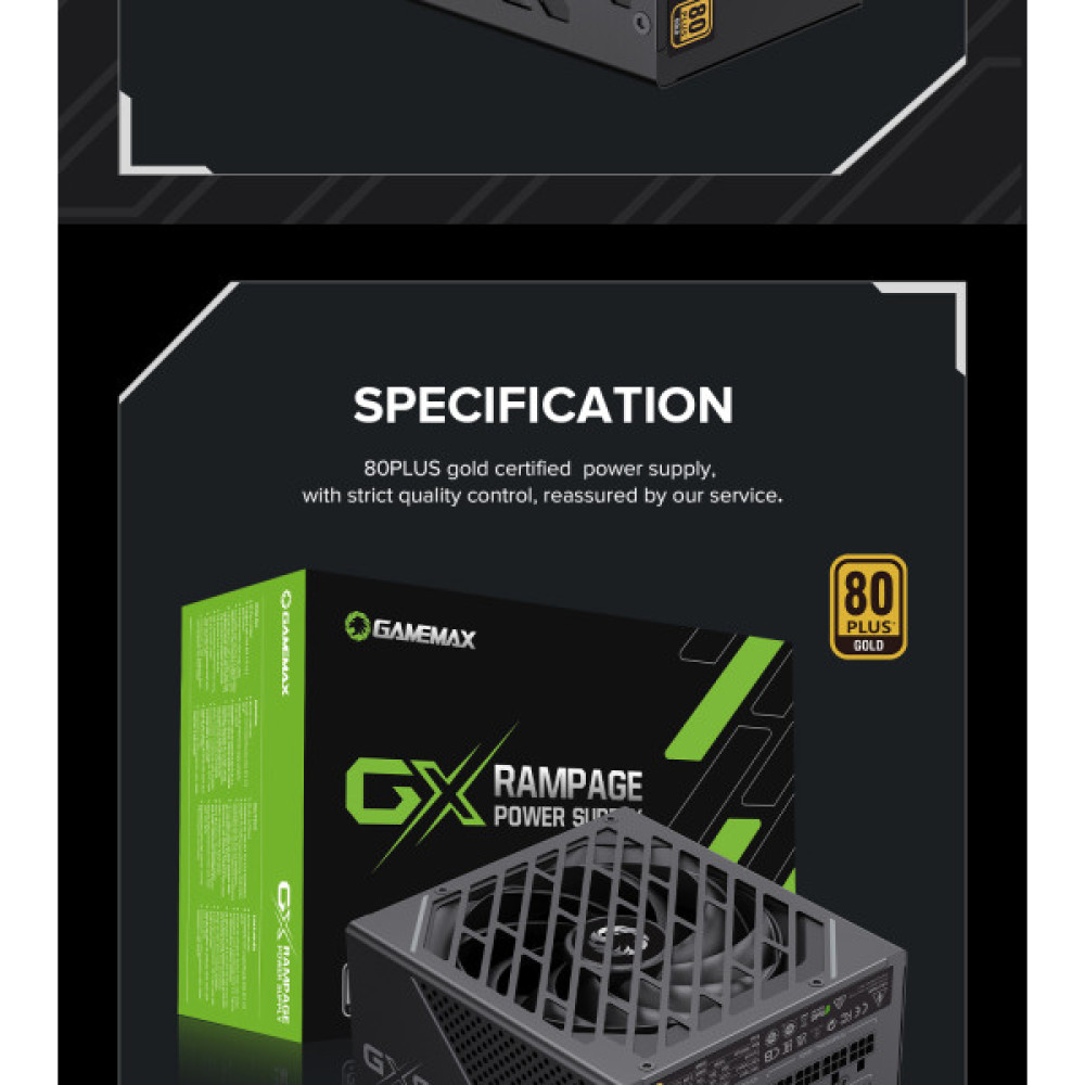 GAMEMAX GX-850 PRO BK(ATX3.1PCIe5.1)