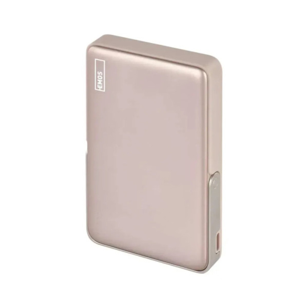 Батарея універсальна EMOS 10000mAh, MagSafe, 20W, pink (B0552RG)