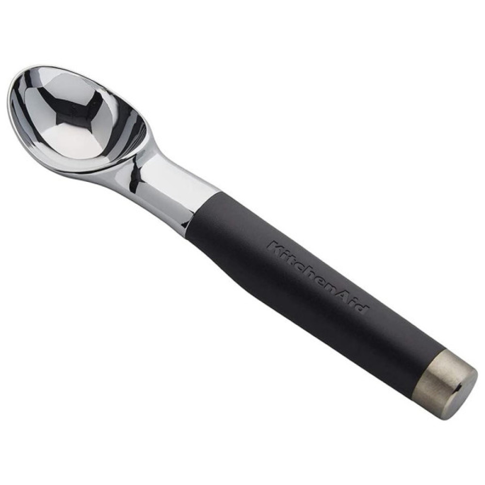 Ложка для морозива KitchenAid Classic 21,5 см чорний (KCG117OHOBE)