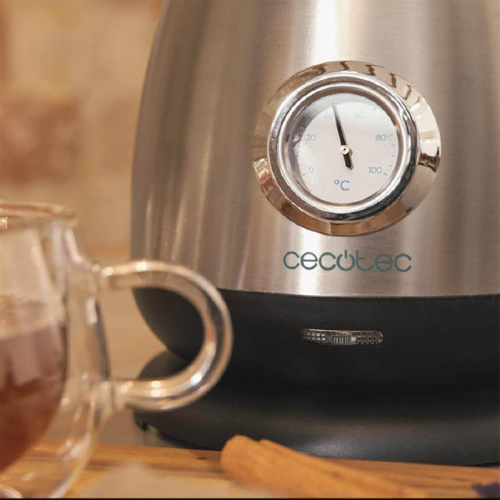 Електрочайник Cecotec Thermosense 620 Retro Steel (CCTC-01458)