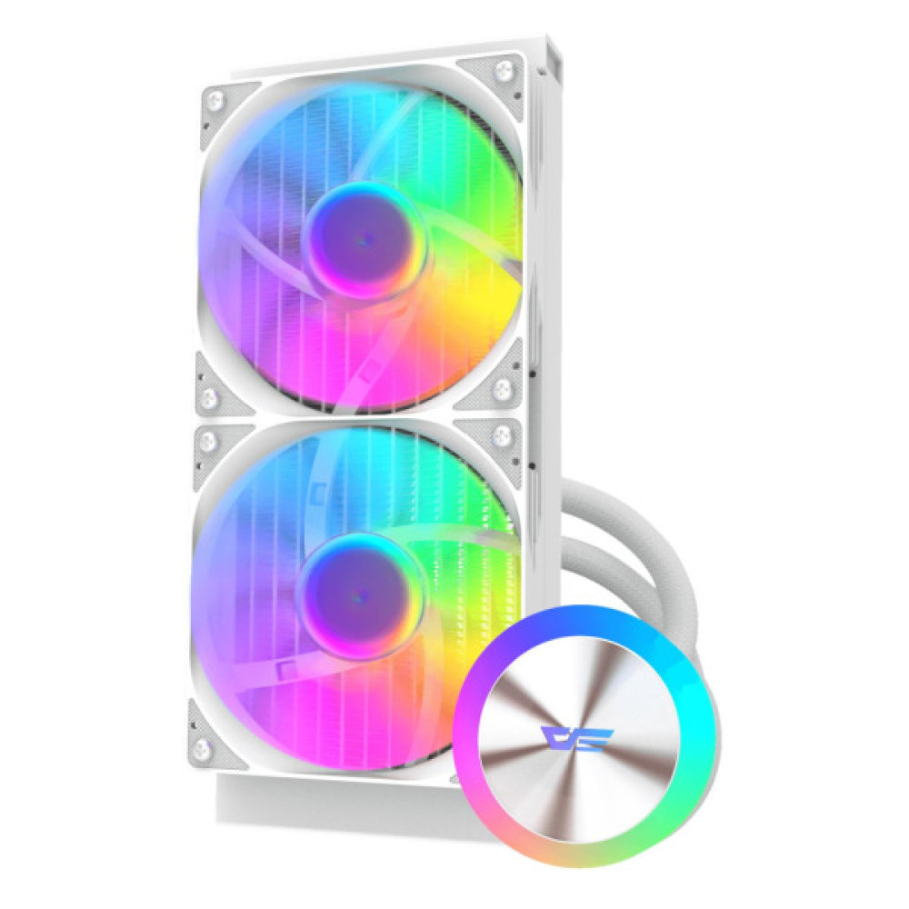 Система рідинного охолодження DARKFLASH DG240 WHITE