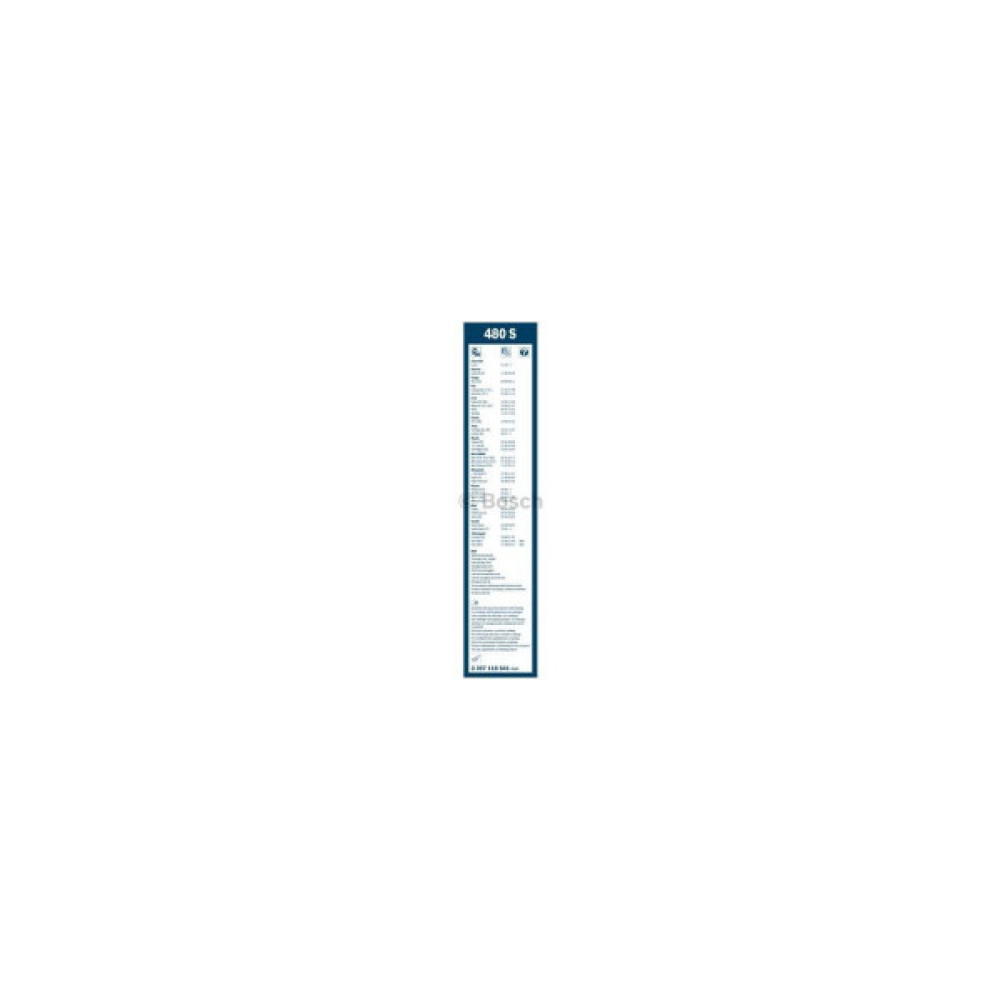 Щітка склоочисника Bosch 3 397 118 541