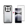 Чохол до мобільного телефона Dengos Kit Xiaomi Redmi Note 14 Pro case Matte + glass (Black) (DG-KM-128) Чохол до мобільного телефона Dengos Kit Xiaomi Redmi Note 14 Pro case Matte + glass (Black) (DG-KM-128)
