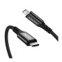 Дата кабель USB-C to USB-C 2.0m 100W 4K60Hz USB3.1 GEN2 Choetech (XCC-1007-V2-BK) Дата кабель USB-C to USB-C 2.0m 100W 4K60Hz USB3.1 GEN2 Choetech (XCC-1007-V2-BK)