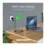 Дата кабель USB-C to USB-C 2.0m 100W 4K60Hz USB3.1 GEN2 Choetech (XCC-1007-V2-BK) Дата кабель USB-C to USB-C 2.0m 100W 4K60Hz USB3.1 GEN2 Choetech (XCC-1007-V2-BK)