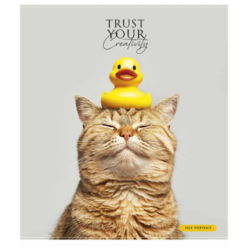 Зошит Школярик Happy portrait 48 аркушів лінія (048-3514L)