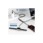 Дата кабель USB-C to 2xUSB-C 100W + Apple Watch 5W 1.4m FUSION-CCW black Promate (fusion-ccw.black) Дата кабель USB-C to 2xUSB-C 100W + Apple Watch 5W 1.4m FUSION-CCW black Promate (fusion-ccw.black)
