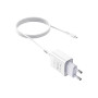 Зарядний пристрій HOCO C81A Asombroso USB + cable Micro 5P 10.5W White (6931474727954)