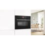 Духова шафа Bosch електрична компактна, 45л, A, дисплей, конвекція, ф-ція мікрохвиль, чорний