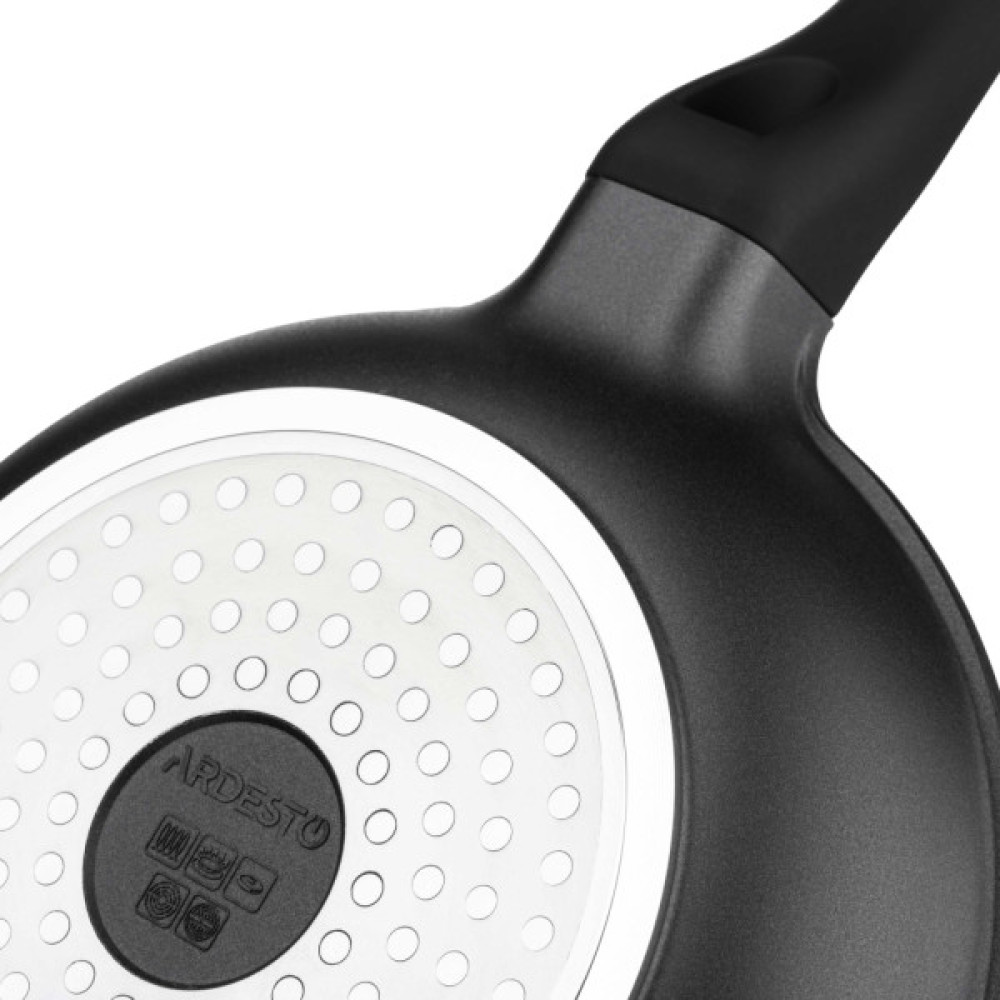 Сковорода ARDESTO Black Mars Mira, 20см, алюміній, чорний (AR0720BM)