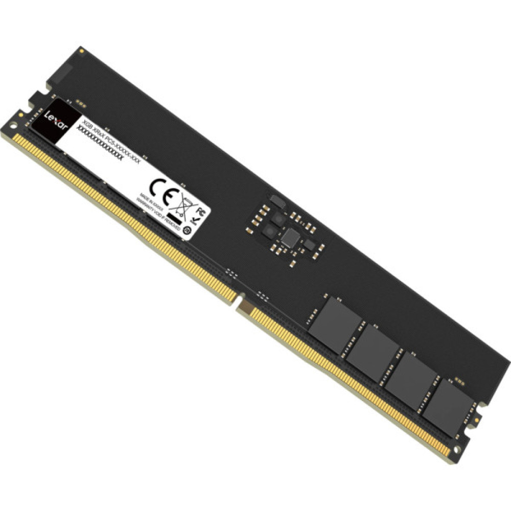Модуль пам'яті для комп'ютера DDR5 16GB 5600 MHz Black Lexar (LD5U16G56C46ST-BGS)