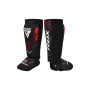 Захист гомілки і стопи RDX Neoprene Shin Instep IMMAF-1 Red M (SGN-IMF-1R-M)