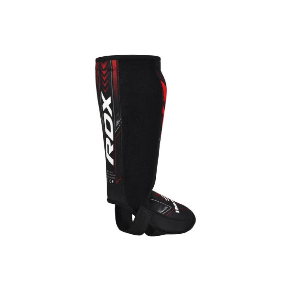 Захист гомілки і стопи RDX Neoprene Shin Instep IMMAF-1 Red M (SGN-IMF-1R-M)