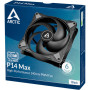 Кулер до корпусу Arctic P14 MAX (ACFAN00287A) Кулер до корпусу Arctic P14 MAX (ACFAN00287A)