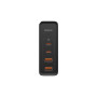Зарядний пристрій Baseus 2xUSB 100W GaN (2xUSB-C+2xUSB-A) black (CCGAN2P-L01)