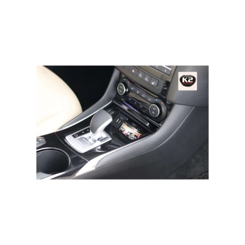 Ароматизатор для автомобіля K2 Florida Scent "Чистий зелений чай" 42 г (V87ZHE)