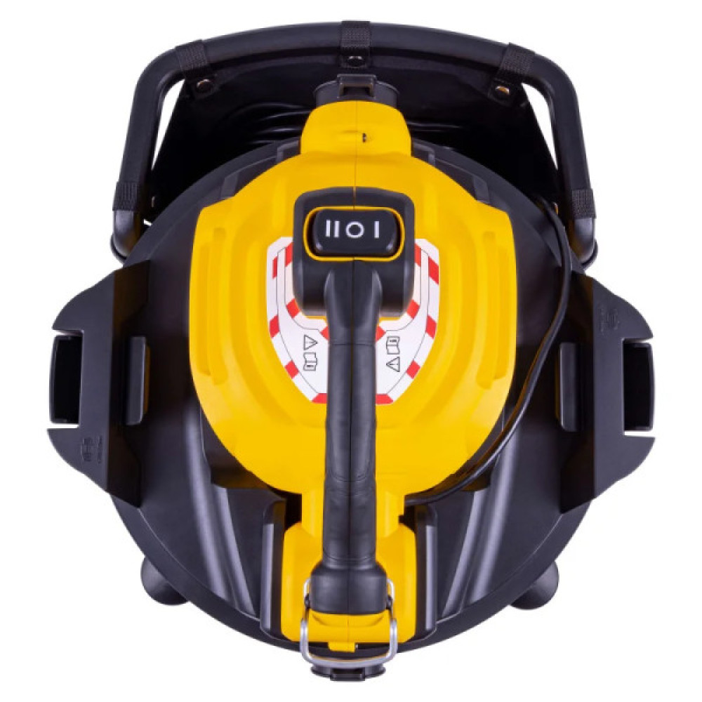 Пилосос-повітродувка DeWalt 1080Вт 12.5кПа контейнер 34л 10.8кг
