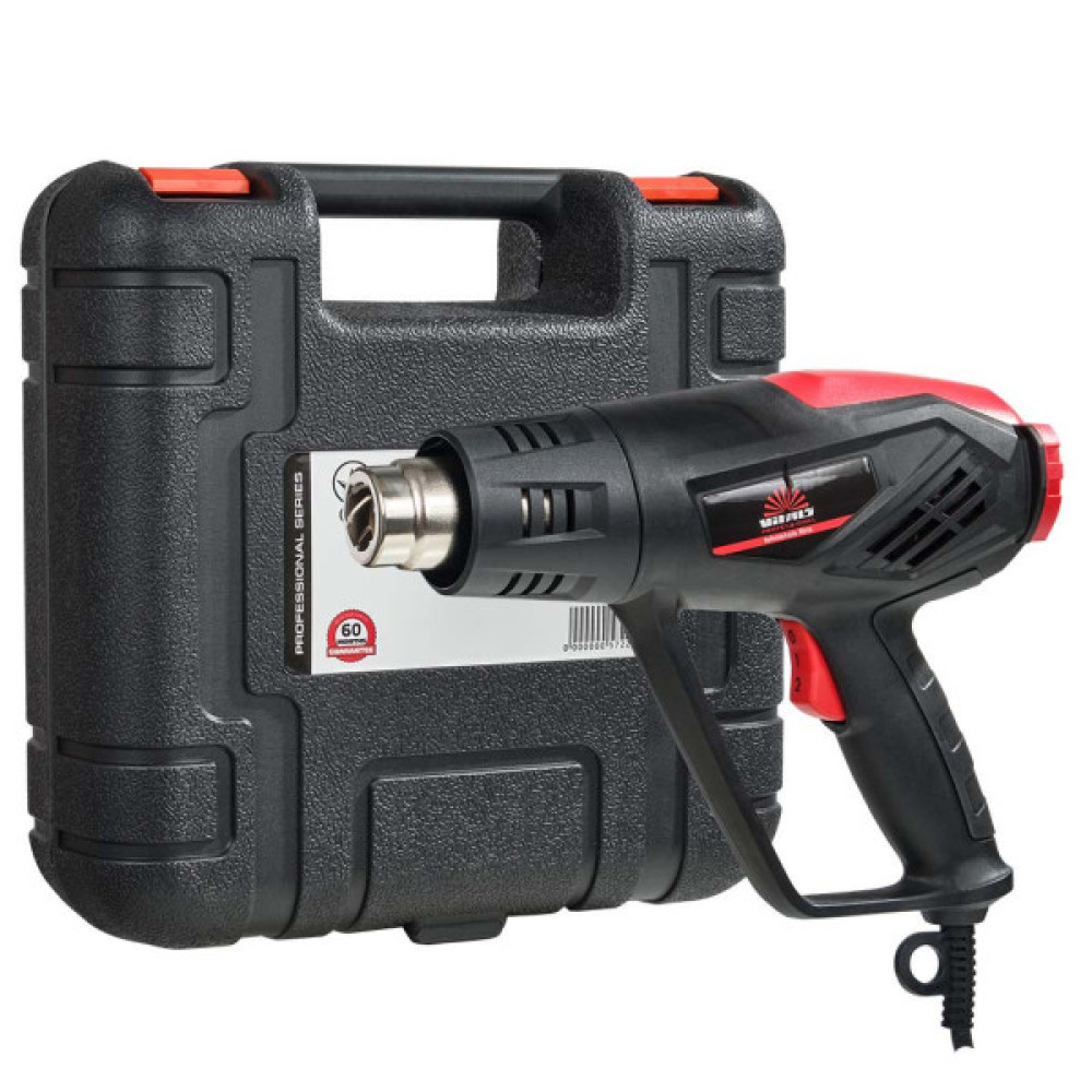 Будівельний фен Vitals Professional, TF 208JSce, 2000W, 50–600°C, 120–600л/год, 0.86кг (57229)