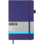 Книга записна Buromax Etalon 125x195 мм 96 аркушів в точку обкладинка зі штучної шкіри Фіолетова (BM.291360-07) Книга записна Buromax Etalon 125x195 мм 96 аркушів в точку обкладинка зі штучної шкіри Фіолетова (BM.291360-07)