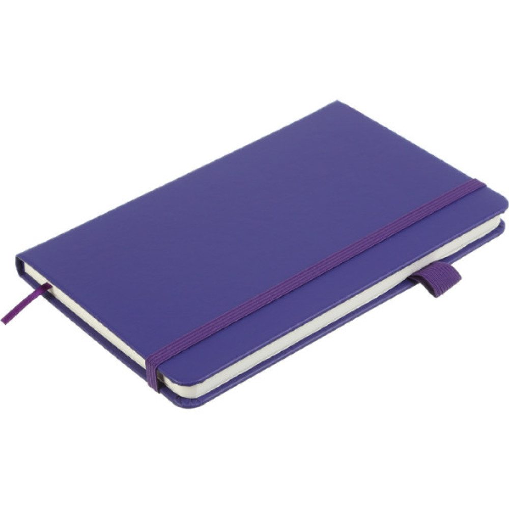 Книга записна Buromax Etalon 125x195 мм 96 аркушів в точку обкладинка зі штучної шкіри Фіолетова (BM.291360-07)