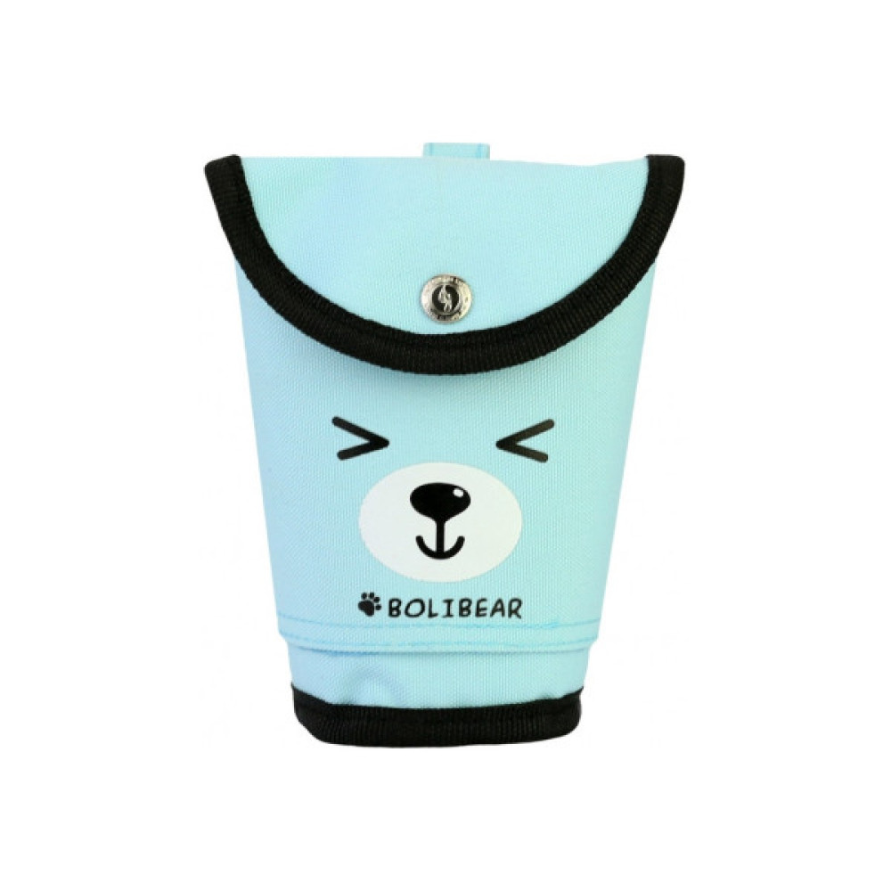 Пенал Cool For School підставка 1 відділення Блакитний (B-8695-blue)