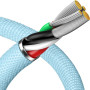 Дата кабель USB 2.0 AM to Lightning 2.0m 2.4A sky blue Baseus (CAJY001203) Дата кабель USB 2.0 AM to Lightning 2.0m 2.4A sky blue Baseus (CAJY001203)