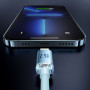 Дата кабель USB 2.0 AM to Lightning 2.0m 2.4A sky blue Baseus (CAJY001203) Дата кабель USB 2.0 AM to Lightning 2.0m 2.4A sky blue Baseus (CAJY001203)