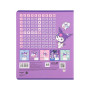 Зошит Kite Kuromi, 18 аркушів, клітинка (HK25-236-1)
