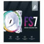 Кулер до корпусу 1stPlayer FS7 White (FS7-WH-1IN1)