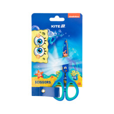 Ножиці Kite дитячі з гумовими вставками і малюнком на лезі Sponge Bob 13 см (SB25-148)