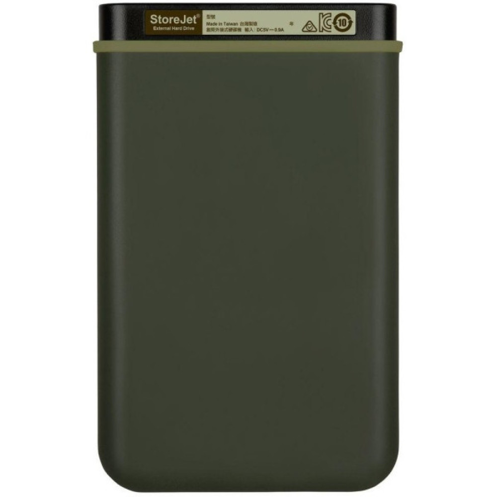 Портативний жорсткий диск Transcend 2TB USB 3.1 StoreJet 25M3 Зелений