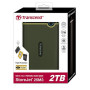 Портативний жорсткий диск Transcend 2TB USB 3.1 StoreJet 25M3 Зелений