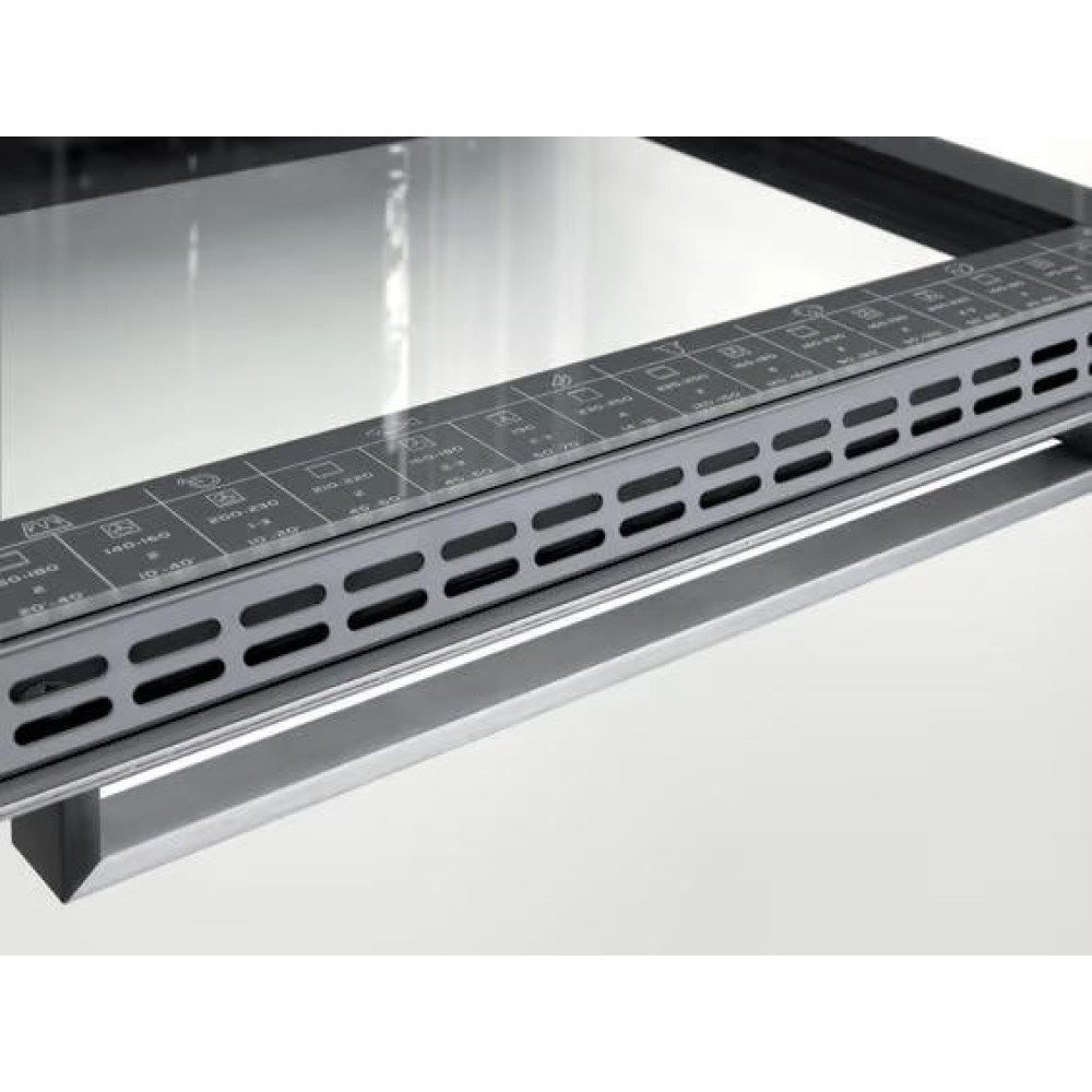 Плита Hansa електрична склокерамічна, 65л, 50x60см, дисплей, конвекція, нерж