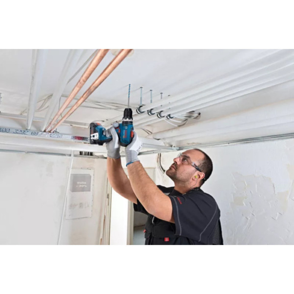Шурупокрут-дриль акумуляторний Bosch Professional GSB 18V-65 18В 31·65Нм 0-2100об·хв 1.12кг без АКБ та ЗП
