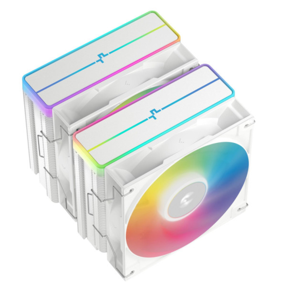 Кулер до корпусу Deepcool AG620 WH ARGB V2 (R-AG620-WHAMMN-GJD)
