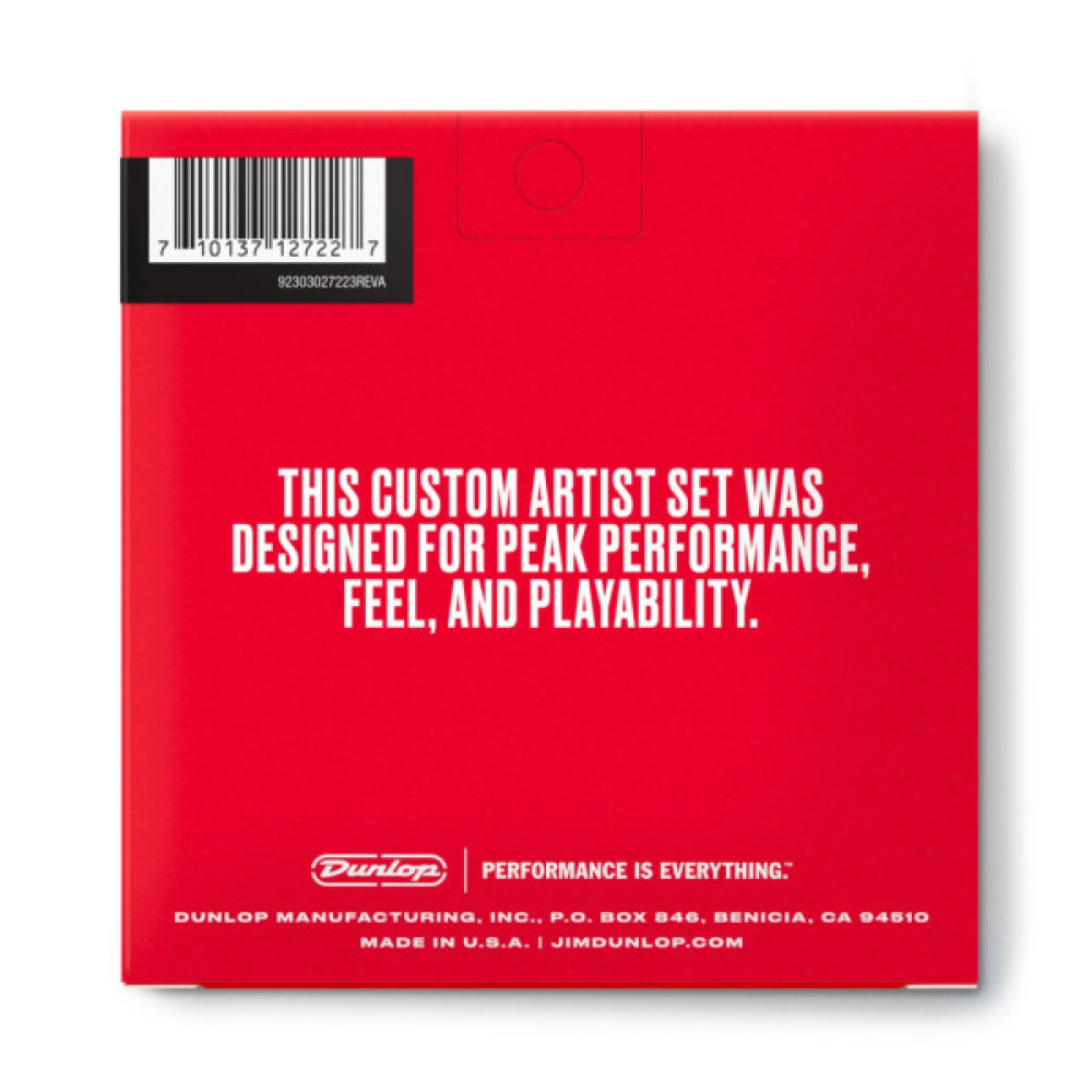 Струни для гітари Jim Dunlop Jim Root String Lab Series Guitar Strings 12-64 | Drop A (JRN1264DA)