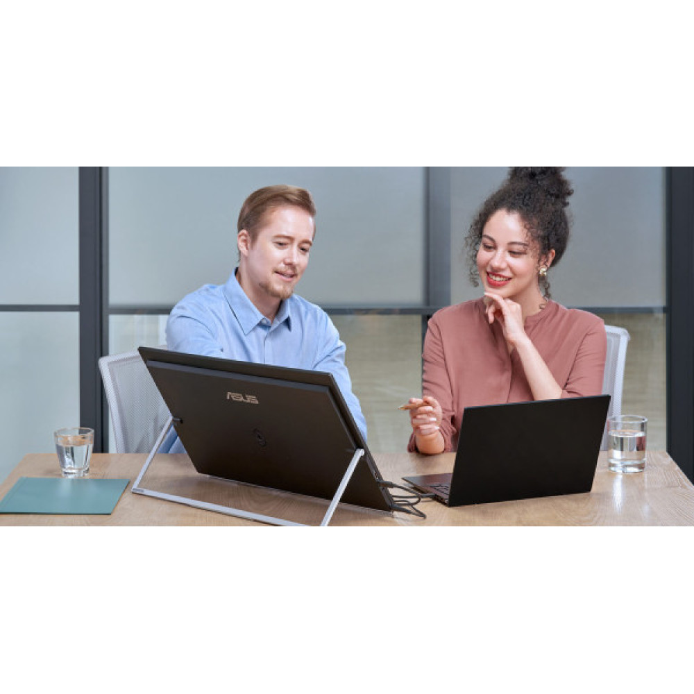Монітор портативний Asus 23.8" ZenScreen MB249C HDMI, USB-C, MM, IPS, 75Hz, AdaptiveSync, Pivot, C-Clamp Arm