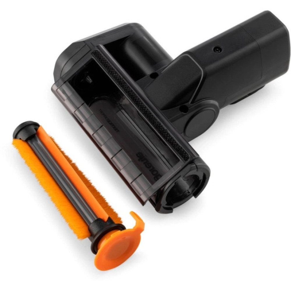 Пилосос Gorenje бездротовий, 190Вт, конт пил -0.6л, автон. робота до 60хв, HEPA, підсвічування, індикатор, турбощітка, антрацит